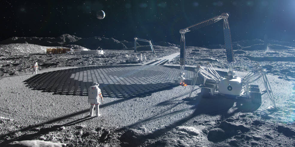 Haus auf dem Mond: Mit 3D-Druck könnte es funktionieren