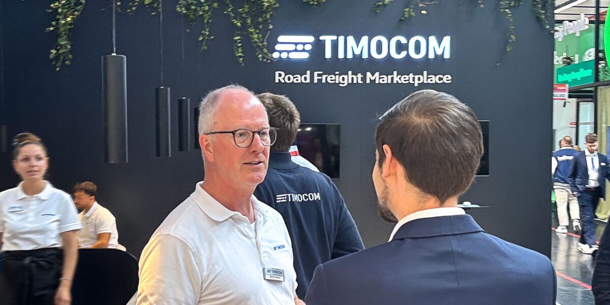 Diskussionen über Sicherheit und mehr Schutz vor Cyberangriffen auf der transport logistic 2025. Foto: TIMOCOM